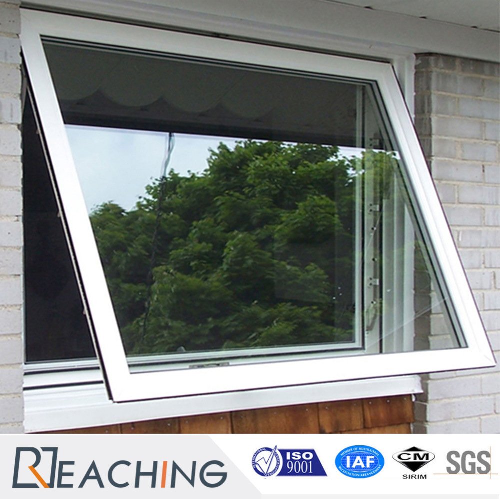 أعلى جودة البناء الأسترالي القياسية الفينيل نافذة المظلة / نافذة المظلات UPVC
